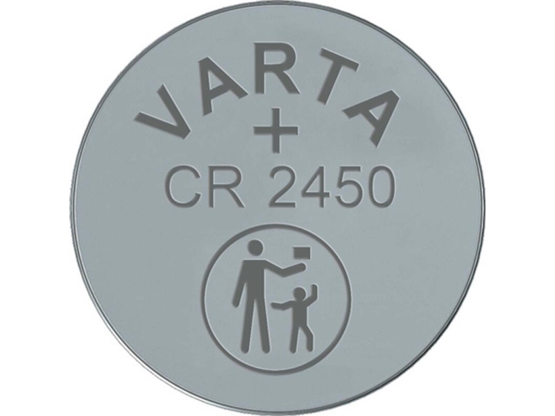 Varta -Cr2450, Einwegbatterie, Cr2450, Lithium, 3 V, 1 Stück(E), 560 Mah