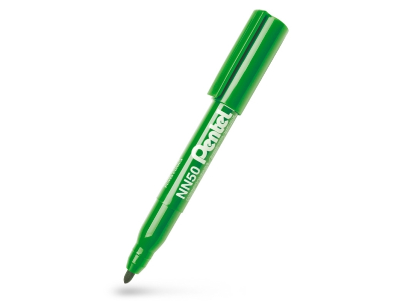 Pentel Green Label Permanent Marker, Grøn