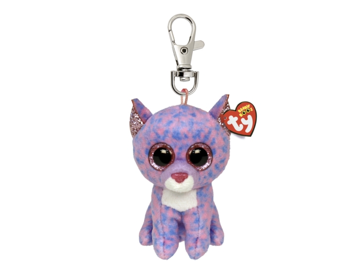 Ty Beanie Boos Cassidy Anhänger - Lavendel Katze 8,5Cm