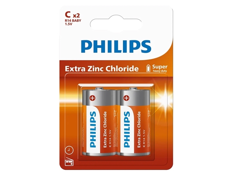 Philips Longlife C batteri 2 stk. | N - A | GameStuff