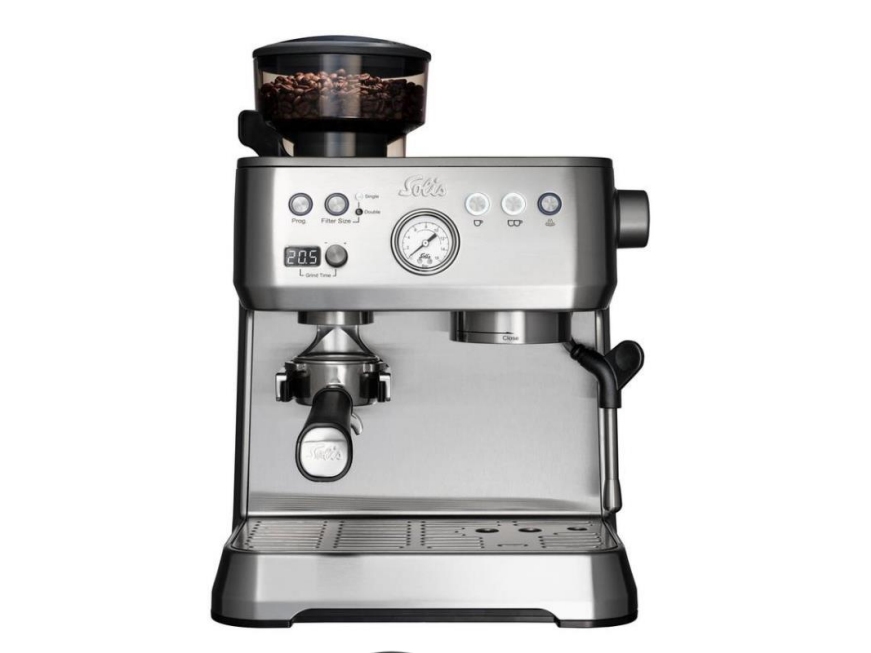 Kaffemaskin Solis Grind & Infuse Perfetta 1019 svart