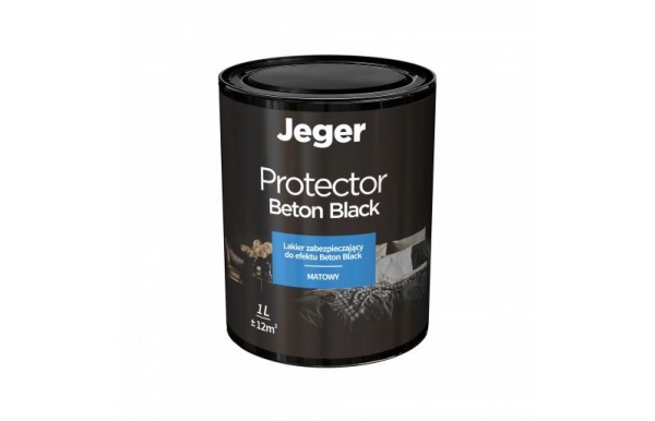 Jeger Varnish Beton Protector Black 1L