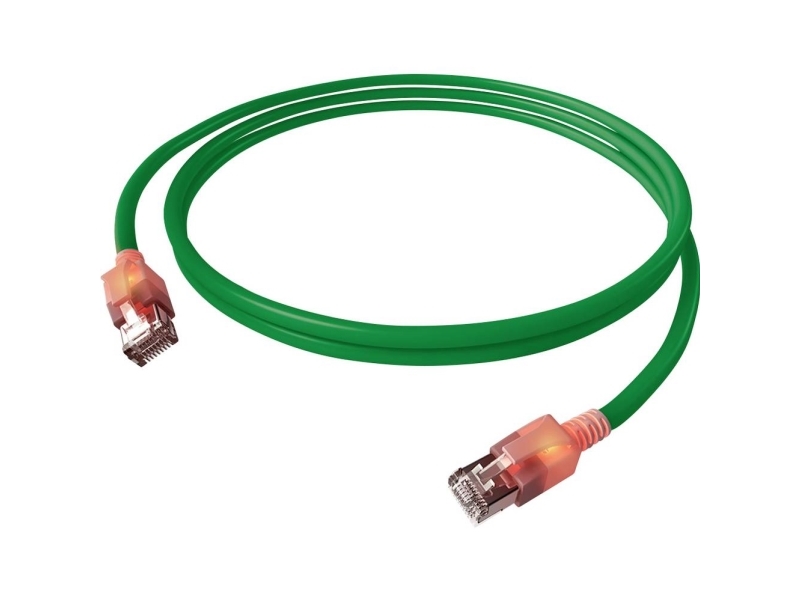 Sacon S/Ftp Kabel Kat.6A, 1M, Grün (21.15.2341)