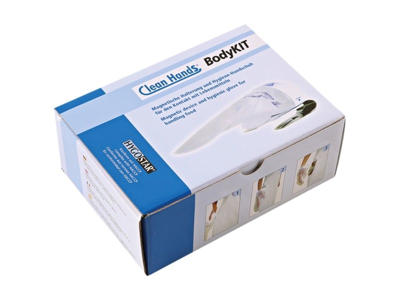 Handsker Clean Hands Body Kit inkl. dispenserbøjle,handsker | Kläder & Säkerhet - Handskar - Rengöringshandskar | GameStuff