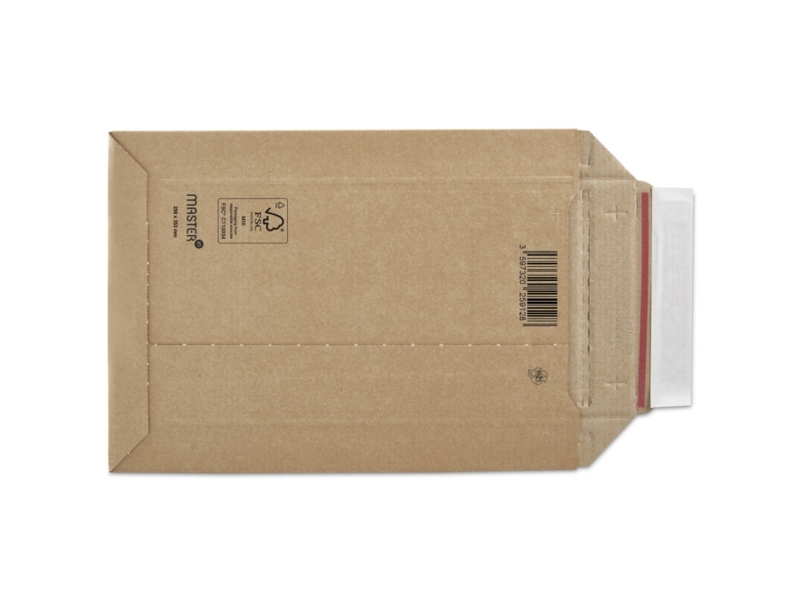 Bølgepapkuvert MasterIn 330x490x2-63mm A3 - (100 stk.) | Papper & Emballage - Kuvert & påsar - Övriga | GameStuff