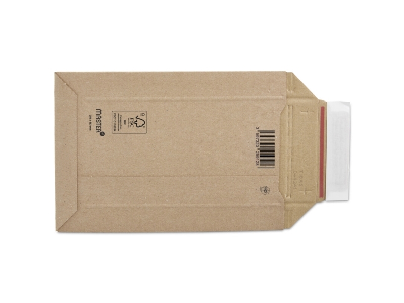 Wellpappkuvert Masterin Performance A3 330x490 mm brun med självhäftande flik - (100 st.) | Papper & Emballage - Kuvert & påsar - Speciella kuvert | GameStuff