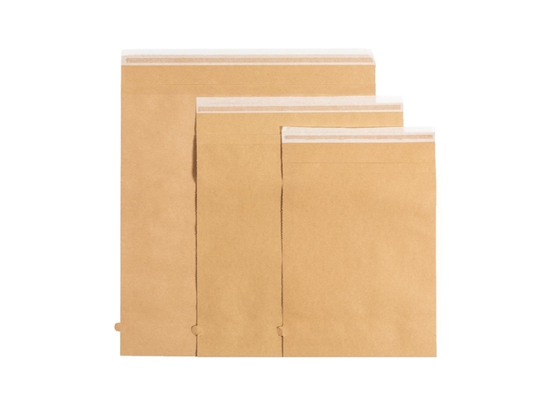 Papir E-Handelspose M/Genluk 380X450mm - (250 Stk.)