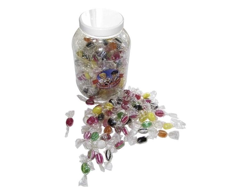 Karkkikeppejä, Blåvand täyttöpaino: 1000, kilpailusekoituspakkaus 1 kg:n pakkaus