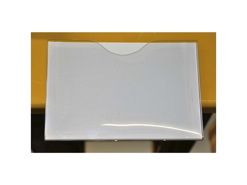 Magnet-Tasche Mag View Magnetsystem A3 Offen Liegend, 1 Cm Tief, Weiß (10 St.)