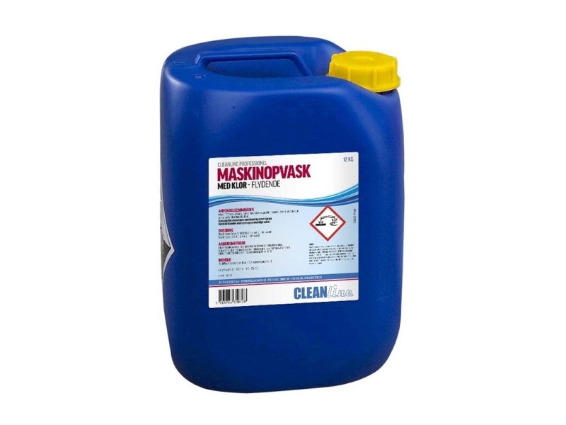 Industriell maskindisk, Cleanline med klor, 10 l | Rengöring - Avtorkning - Toalettpapper och dispensrar | GameStuff
