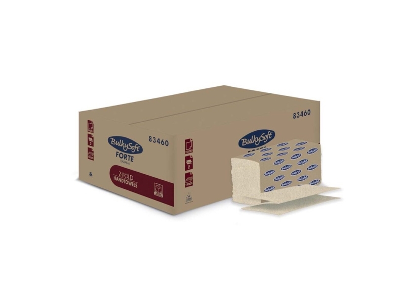 Papierhandtuch Bulky Soft Havanna 2-Lagig Braun 24Cm 3750 Blatt/Karton