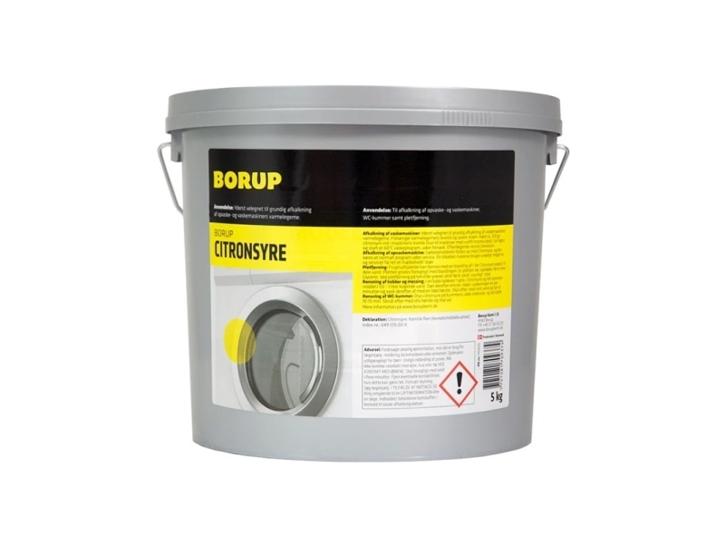 Borup, 5kg Citric Acid powder, 53037