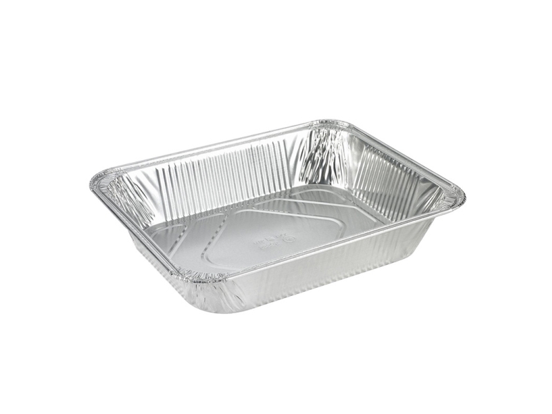 Gastro-tarjotin, Plus Pack, 1/2GN 1-osastoinen, suorakulmainen, tilavuus 3600ml,324x263x60mm alumiini, a