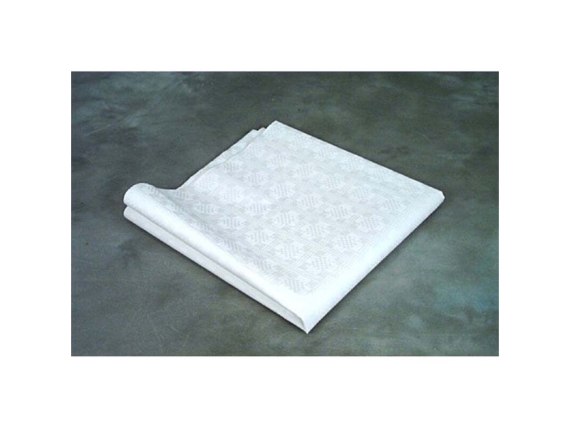 Slipcover, Duni Dunicel, 800 X 800 Mm Holzfasern, Weiß, Karton Mit 1000 Stück.