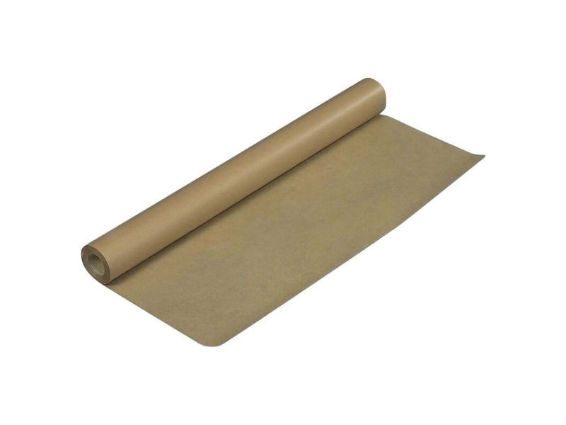 Kraftpapir parafineret brun 1x100m 40+14g