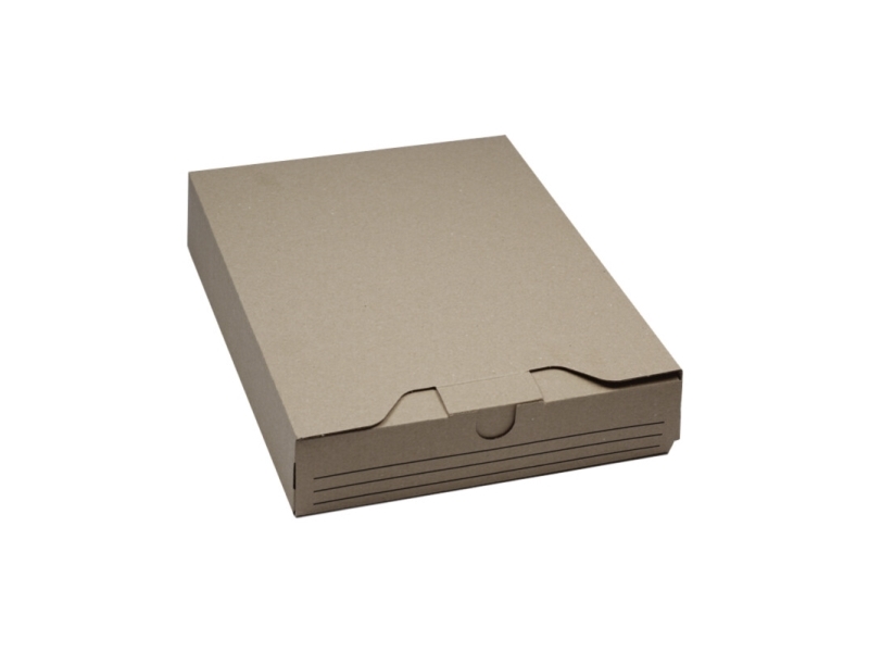 Arkivlåda, Masterin Access, inre mått: 320 x 245 x 58 mm, 1-lagers E-flute, 2.000 mm, FEFCO 0426, brun - (50 st.) | Papper & Emballage - Förpackning - Förpackningsprodukter | GameStuff