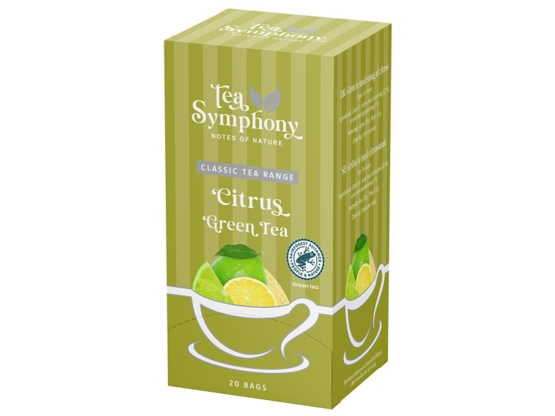 Tee, Symphony Typ 1, Füllgewicht: 40, Citrus-Tee Packung Mit 20 Stück