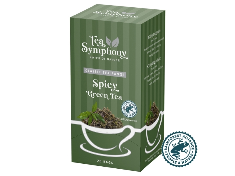 Tee, Symphony Typ 1, Füllgewicht: 40 Würziger Grüntee, 20Er-Pack