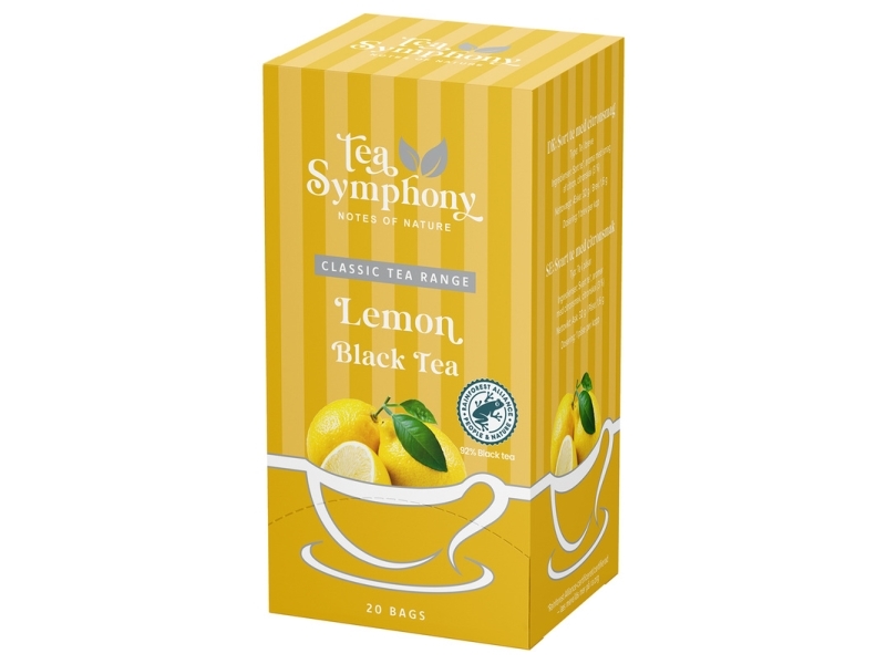 Te, Symphony, Citron Tea, Pakke A 20 Stk