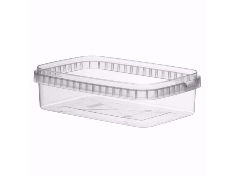 Condibehälter, Ohne Deckel 750 Ml, 192X126x47 Mm Pp, Transparent, Packung À 55 Stk.