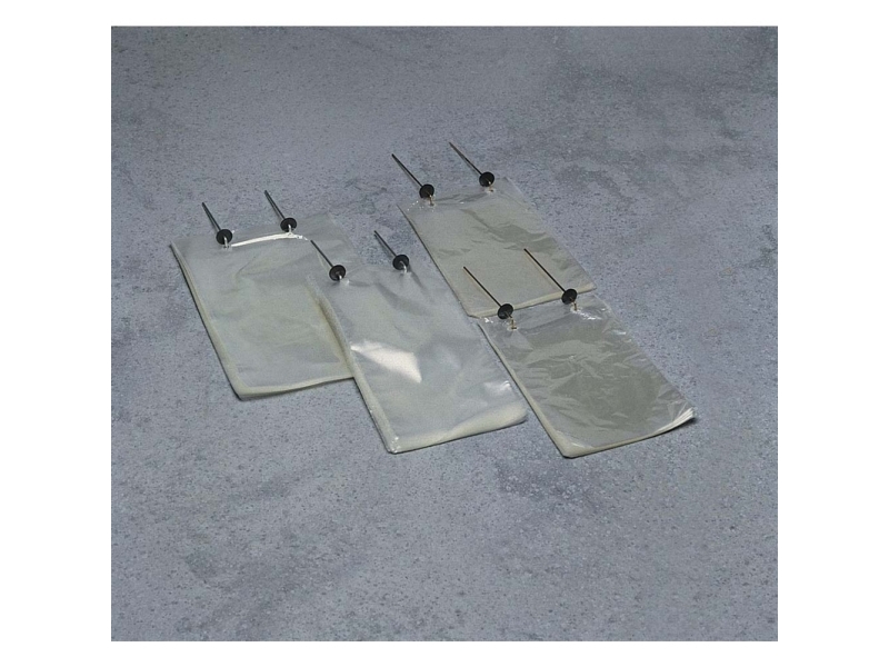 Plastikpose PP på bøjle 220x350/40+40x0,03mm 2000stk/pak