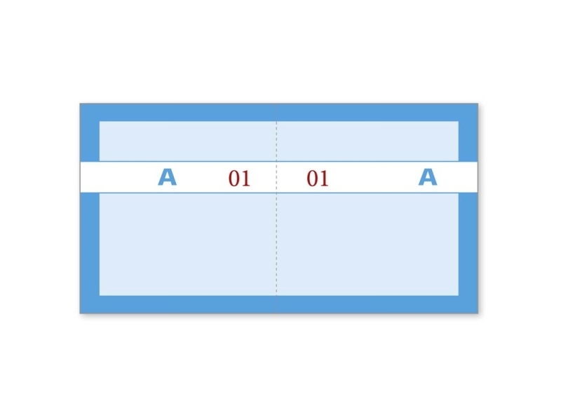Kuponkikirja, Mayland, Kuponkikirja lajiteltu, 130x70mm, 5 kpl laatikko