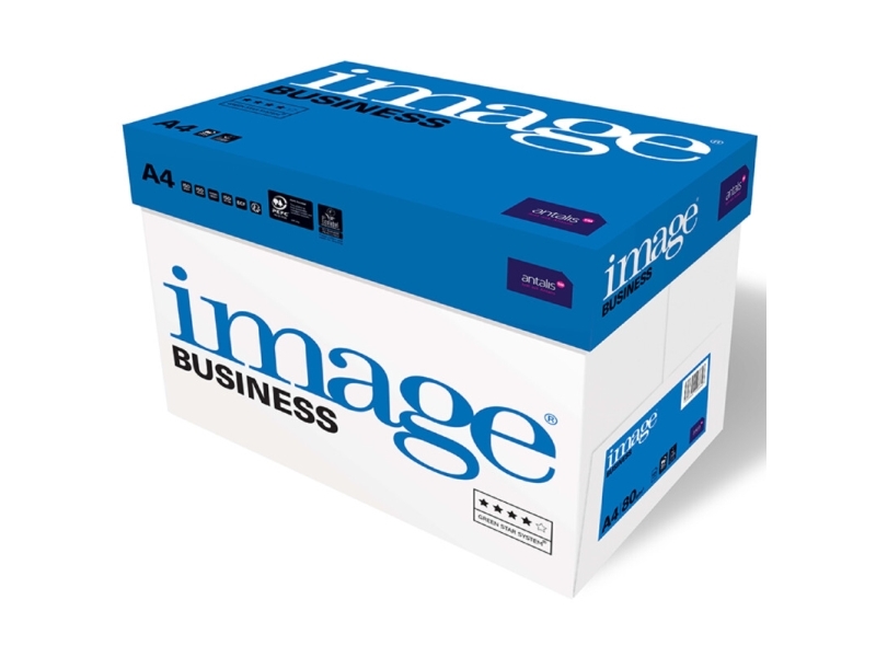 Image, Business, Weiß Papier Für Kopierer, Holzfrei Ecf 80G/M2, 210Mm X 297Mm, A4, Schmalbahn Packung Mit