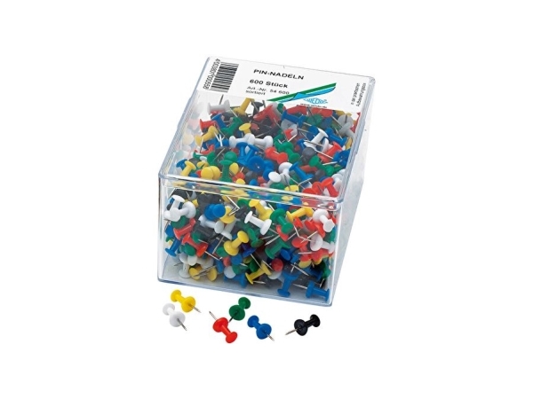 Wedo 54 600, Multi, Metall, Kunststoff, Box, 23 Mm, 600 Stück(E)