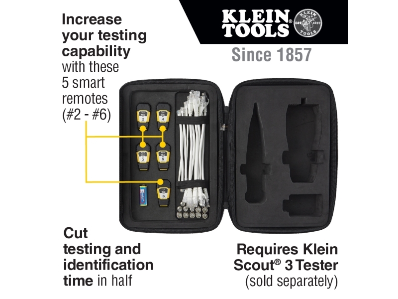 Klein Tools Vdv770850 Upgrade-Kit Udvidelsesmodul Specielt Tilbehør Til Måleudstyr 1 Stk