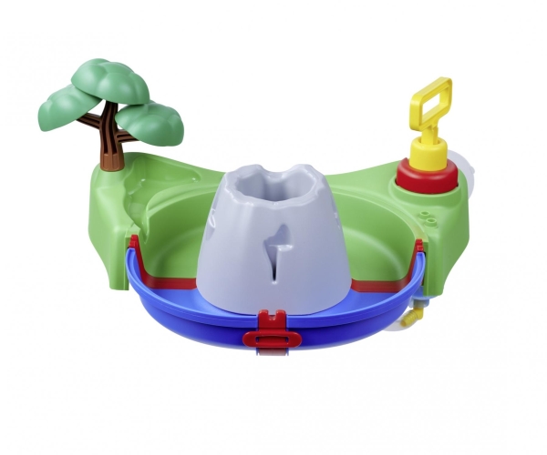 Aquaplay Sploshy Volcano, Badelegesæt, Dreng/Pige, 1,5 År, Plast, Blå, Brun, Grøn, Grå, Rød, Gul