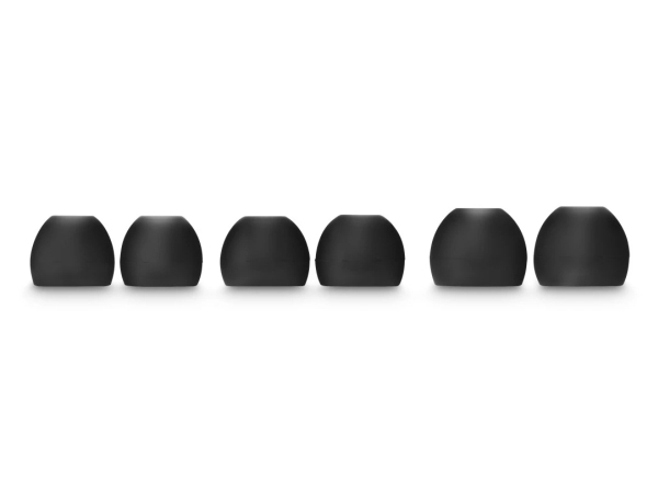 Hama 00221839, Ørepude, Silikone, Sort