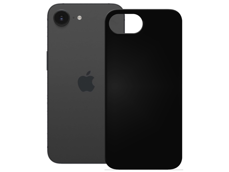 Pedea 501600006, Cover, Apple, Iphone 16E, 15,5 Cm (6.1"), Sort