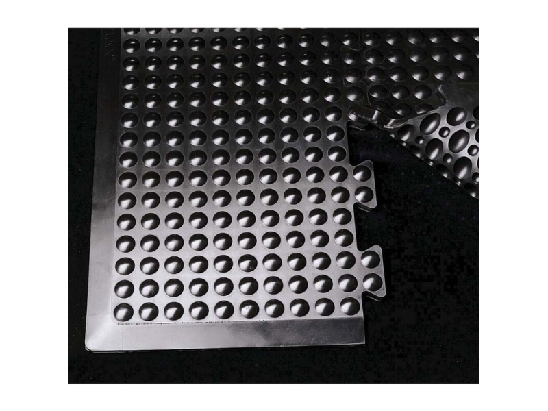 Yoga Flex Måtte endestykke 80x30 cm naturgummi 13mm sort | Möbler - Stolar & Stolmattor - Stolmattor | GameStuff