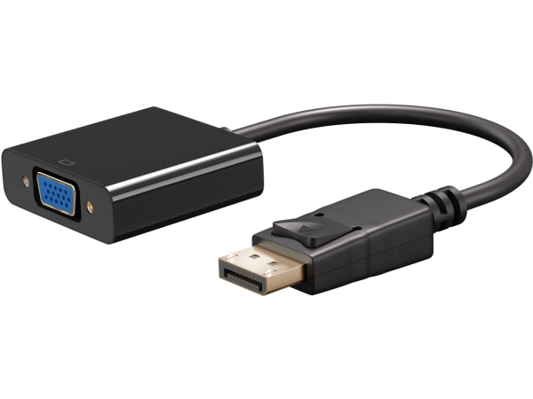 DisplayPort til VGA adapter 0,15 m - Goobay - 1080p/60Hz