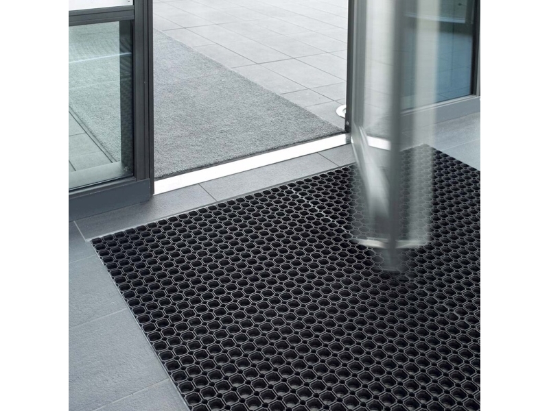 Ringgummi måtte, Matting ZON, 800x1200, sort