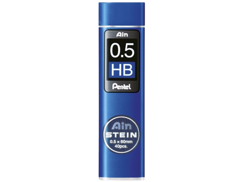 Pentel C275-Hbo, Grå, Fin, Blå, 0,5 Mm, 40 Stk, Æske