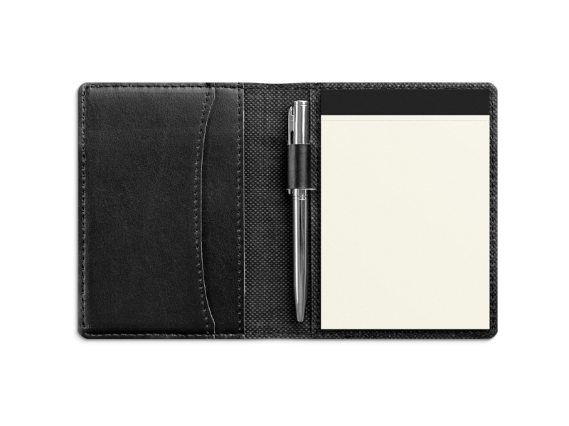 Kalender, Mayland, JOURNALISTBLOK, A7 74x105mm, sort, - (10 stk.)
