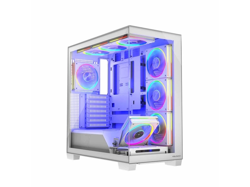 Modecom Volcano Stellar 8F Argb Kabinet - Hvid (At-Stellar-8F-Argb-20)