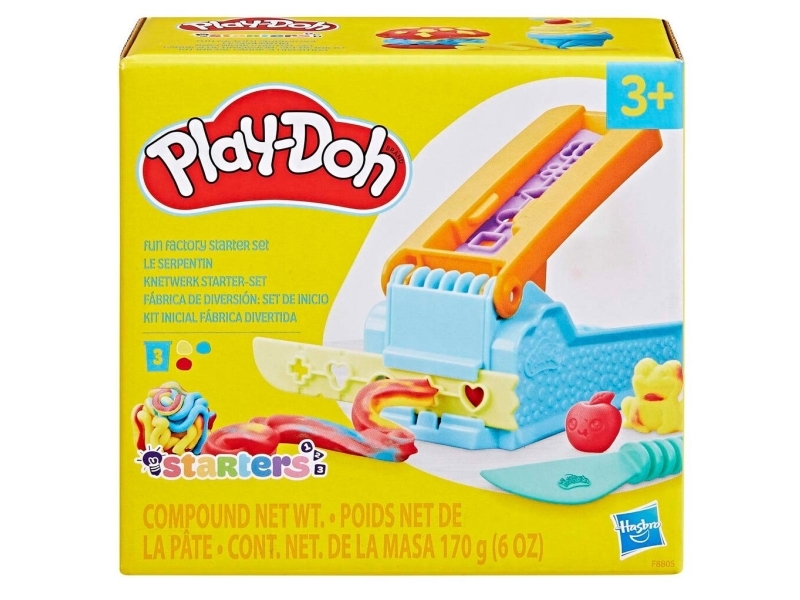 Play-Doh Fun Factory-startset, Pysselset för barn, 3 År, Giftfri, Multifärg | Tele & GPS - Batteri & Laddare - Billaddare | GameStuff