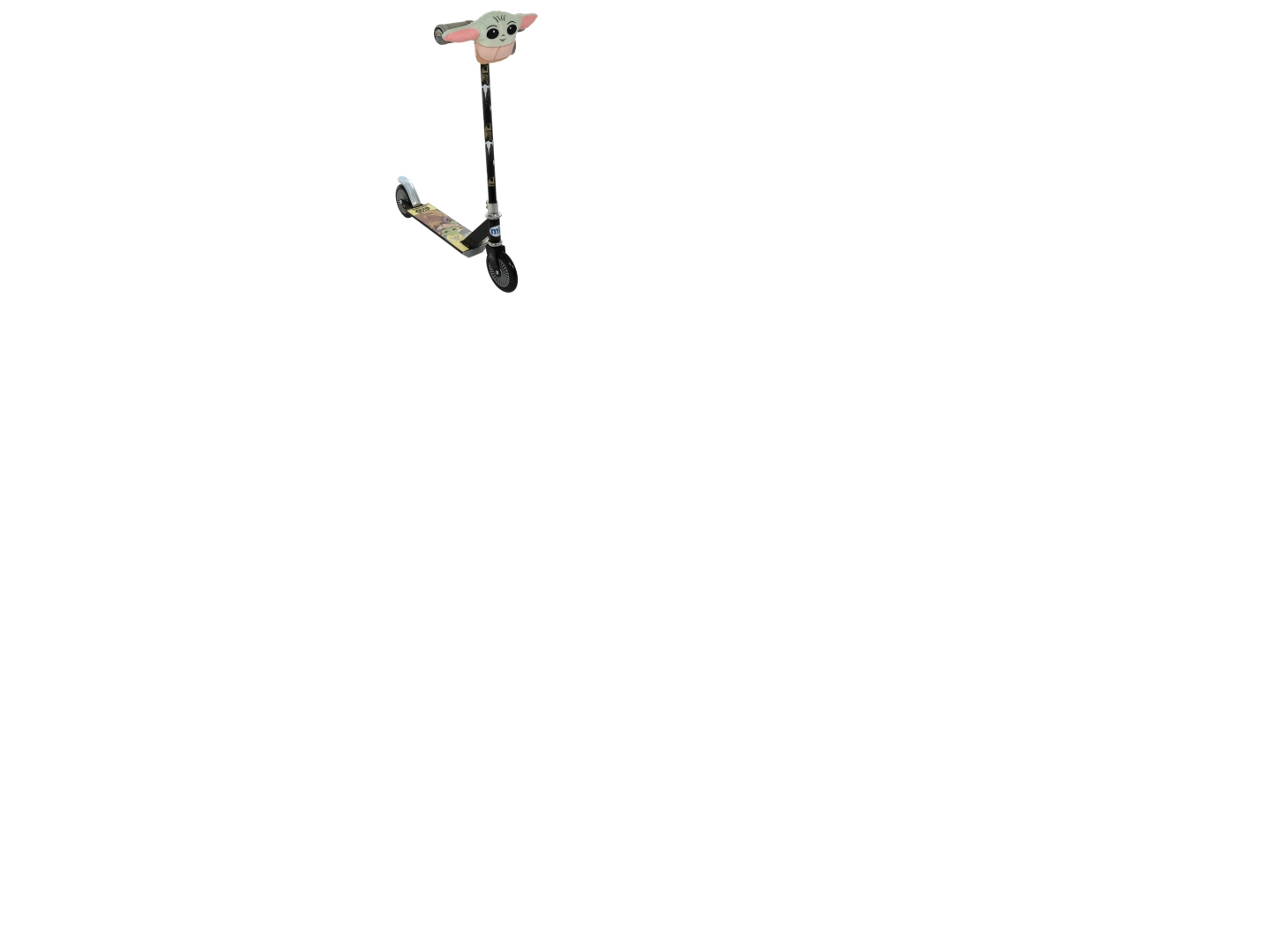 Star Wars-scooter med Mandalorian Grogu Squishle | Utomhusleksaker - Gå / Löpande fordon - Löphjul | GameStuff