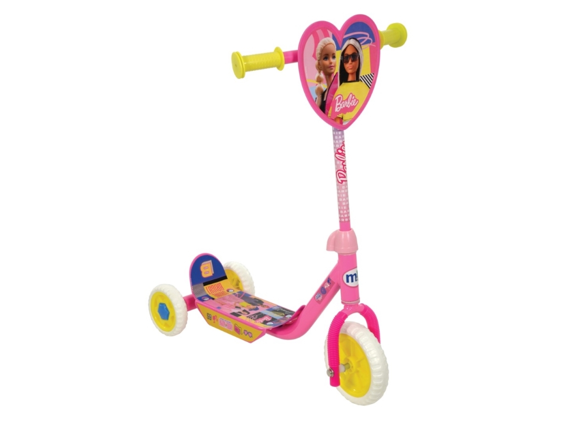 Barbie Deluxe Tri trehjulig scooter | Utomhusleksaker - Gå / Löpande fordon - Löphjul | GameStuff