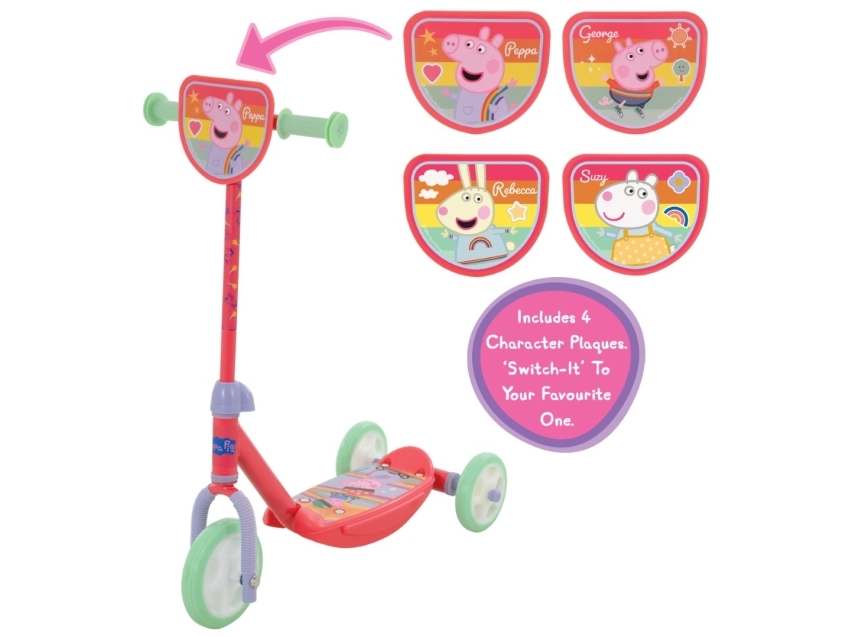 Cuddly Pig 4-in-1 Deluxe trehjulig cykel | Utomhusleksaker - Gå / Löpande fordon - Löphjul | GameStuff