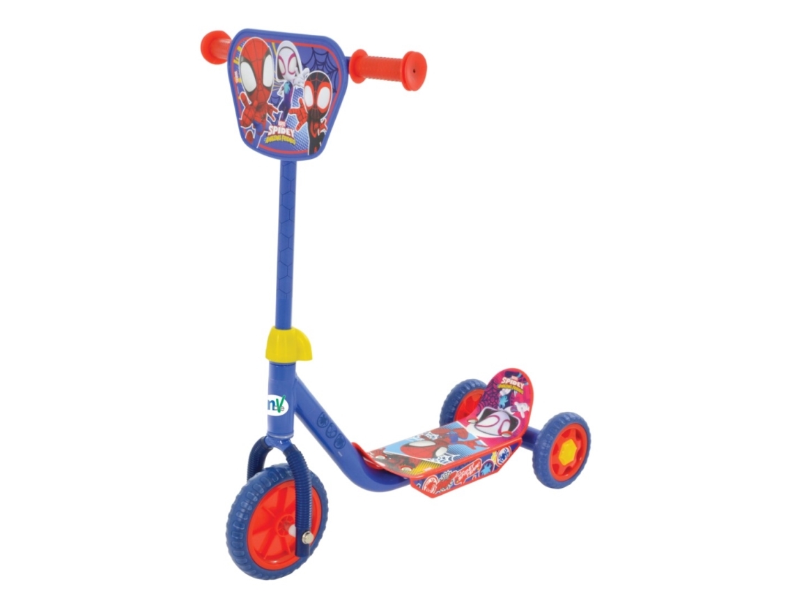 Spidey &amp hans fantastiska vänner Tri Scooter Deluxe | Utomhusleksaker - Gå / Löpande fordon - Löphjul | GameStuff