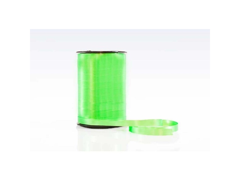 Gavebånd glat limegrøn 10mmx250m nr. 38 - (5 stk.)