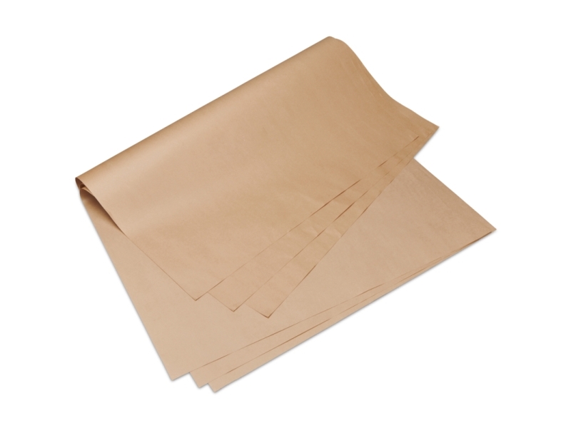 Kraftpapir, 70 G/M2, 600 X 900 Mm, Brun Træfibre, Pakke A 20 Kg, Palle 26 Pakker