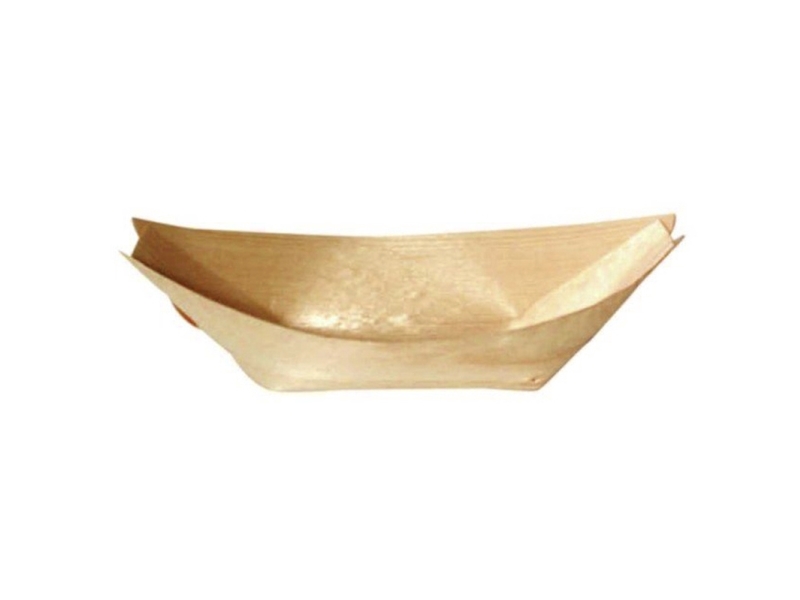 Træbåd,115X65x30mm Træ, Træ, Pakke A 50 Stk Fødevaregodkendt