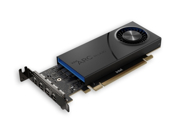 Intel Arc Pro A40, Arc Pro A40, 6 GB, GDDR6, 96 bittiä, 7680 x 4320 pikseliä, PCI Express x16 4.0