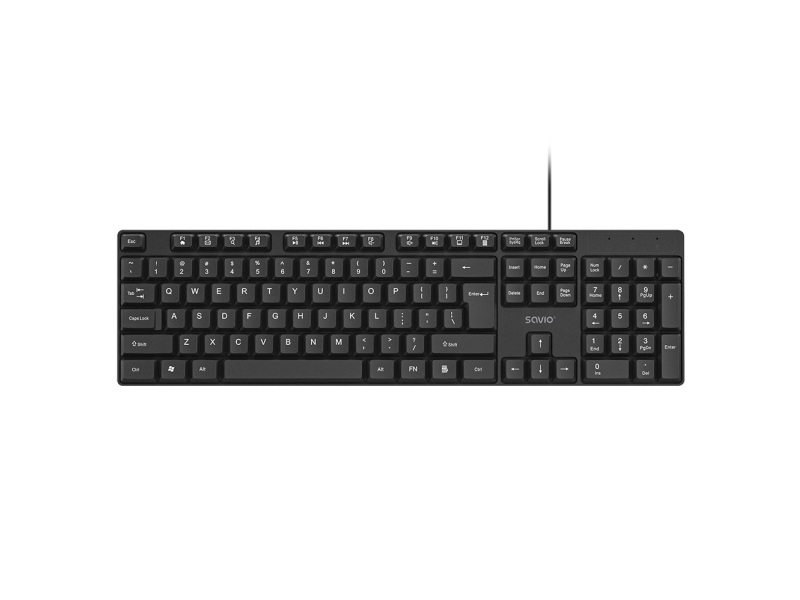 Savio Tastatur Med Ledning Savio Kb-01