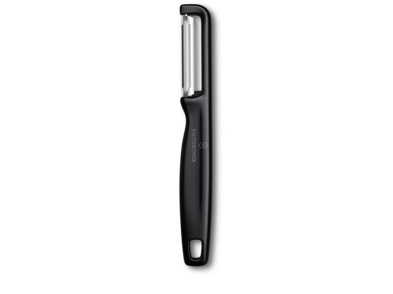 Victorinox Iota, Frugt & grøntsager, Lige skrællekniv, Sort, Polypropylen, Hængende løkke, 165 mm