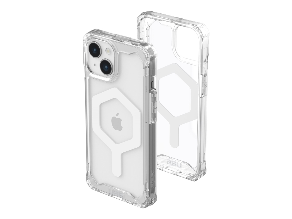 Uag Plyo Magsafe Tasche Für Iphone 15 Plus - Transparent Weiß